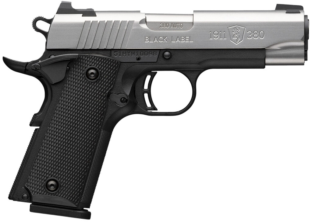 BROWNING 1911-380 380ACP SS 3.6"     #
