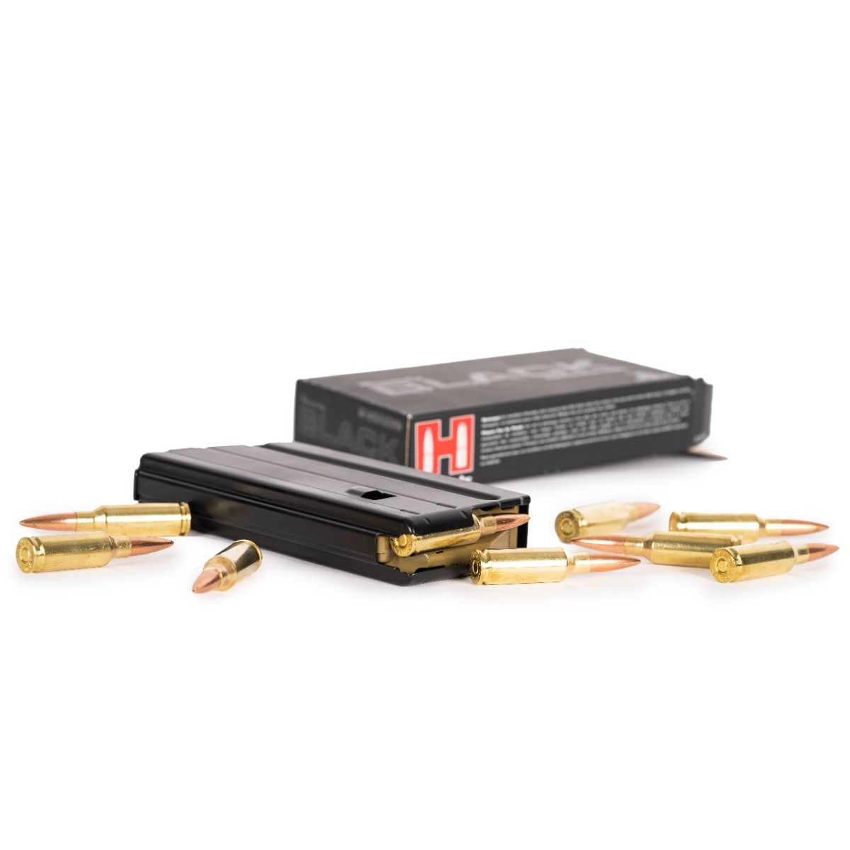 Geissele Automatics Magazine, 15 round, ICM (Intermediate Cartridge Magazine), Stainless Steel, Black