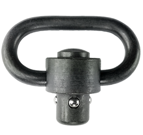 Geissele Automatics Grovtech Heavy Duty Push Button QD Sling Swivel, Black