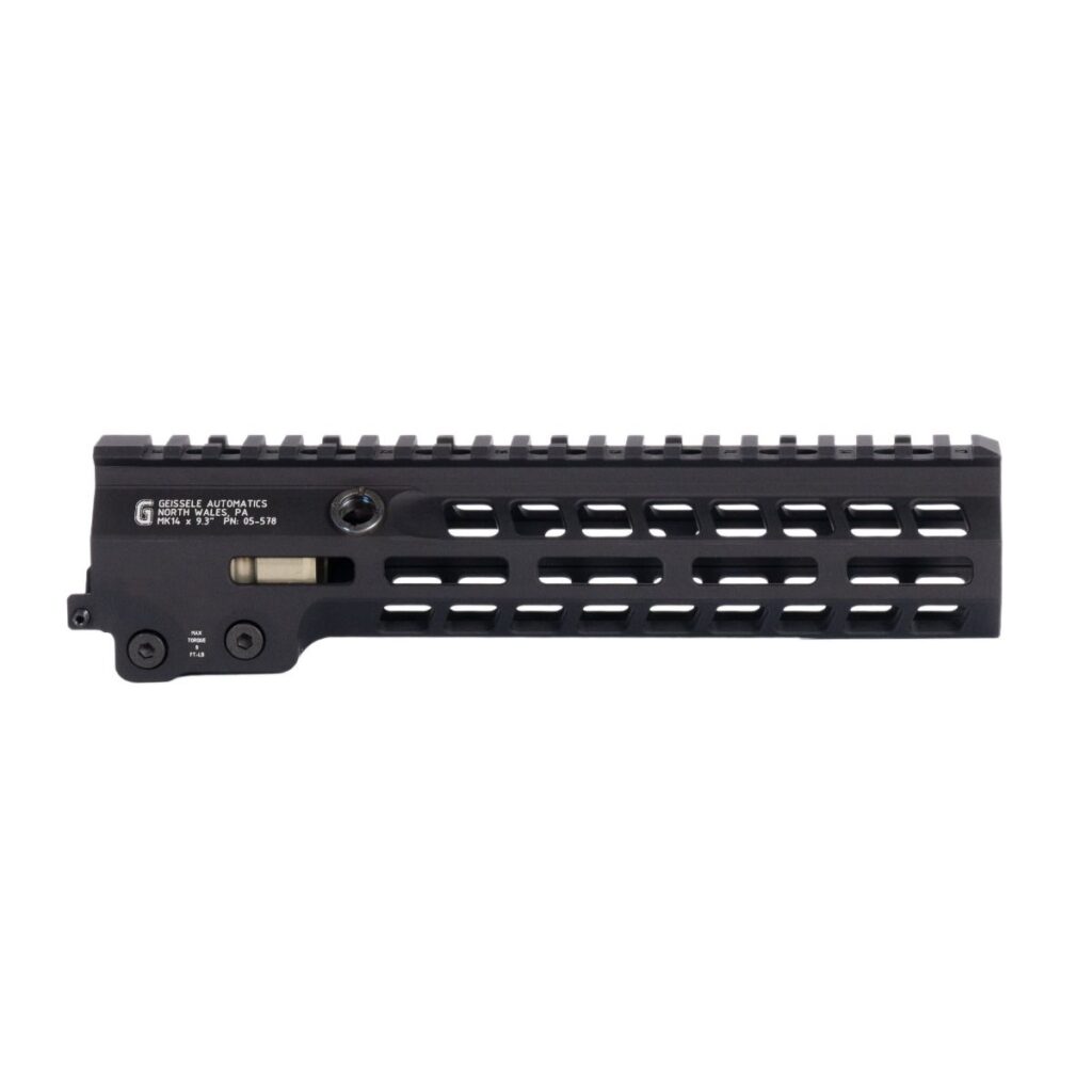 Geissele Automatics 9.3" Super Modular Rail MK14 - M-LOK, Black