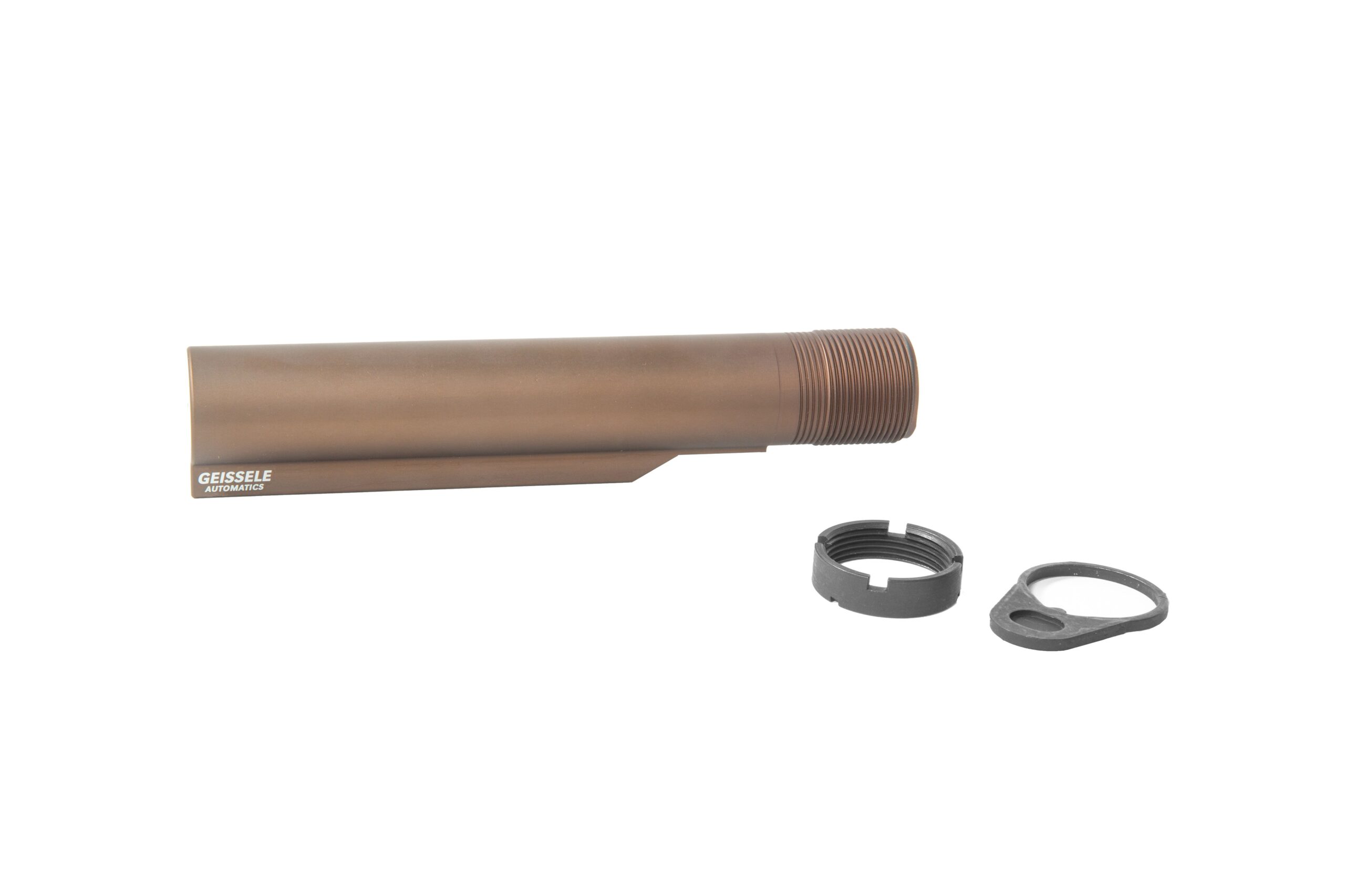 Geissele Automatics Premium Mil-spec Buffer Tube Assembly with Super 42, H2, 7075-T6, AR-15/M4, DDC