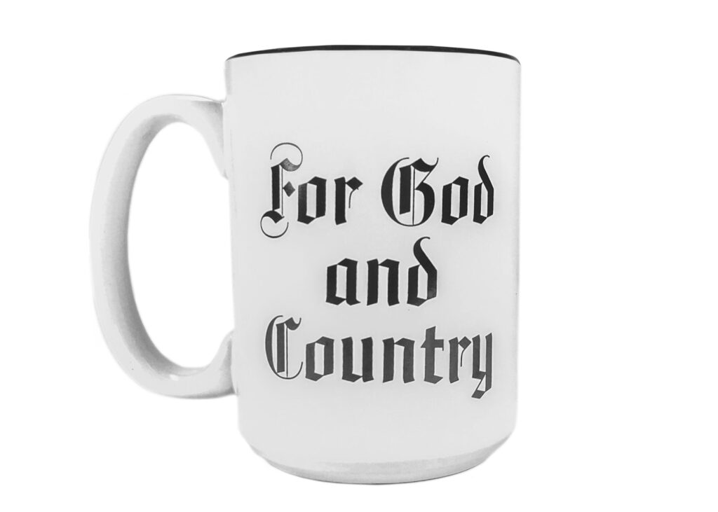Geissele Automatics For God and Country Mug, 15oz.