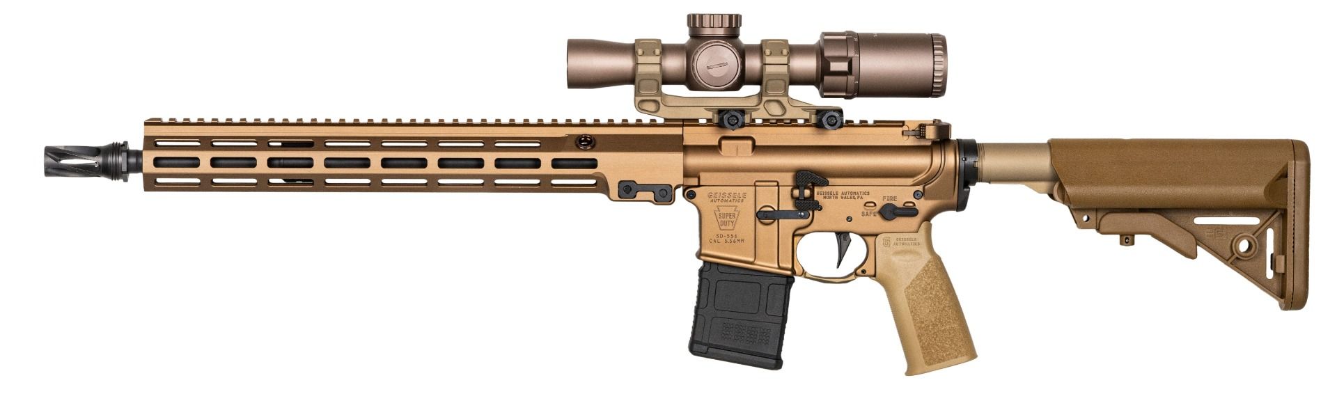 Geissele Automatics Super Duty MOD1 Rifle, 16", 5.56 - DDC