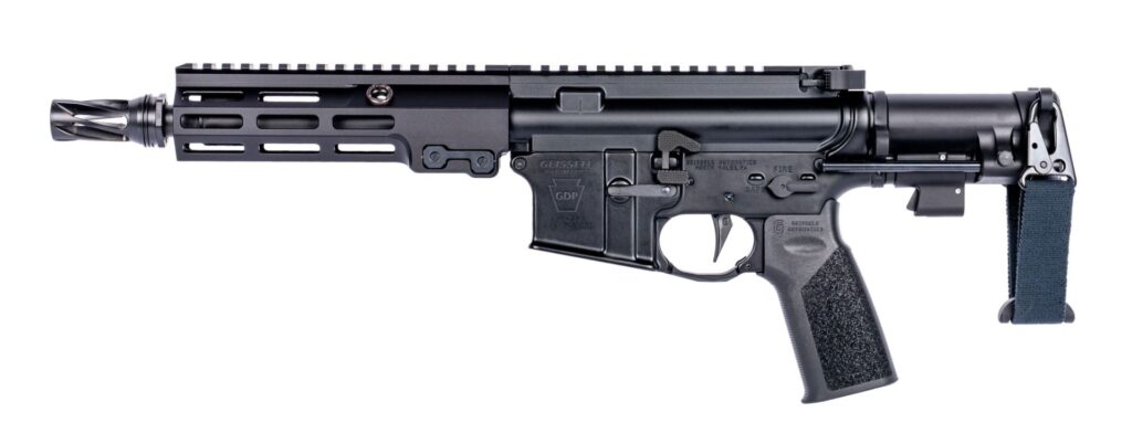 Geissele Automatics Defense Pistol (GDP), 8", 5.56 - Black