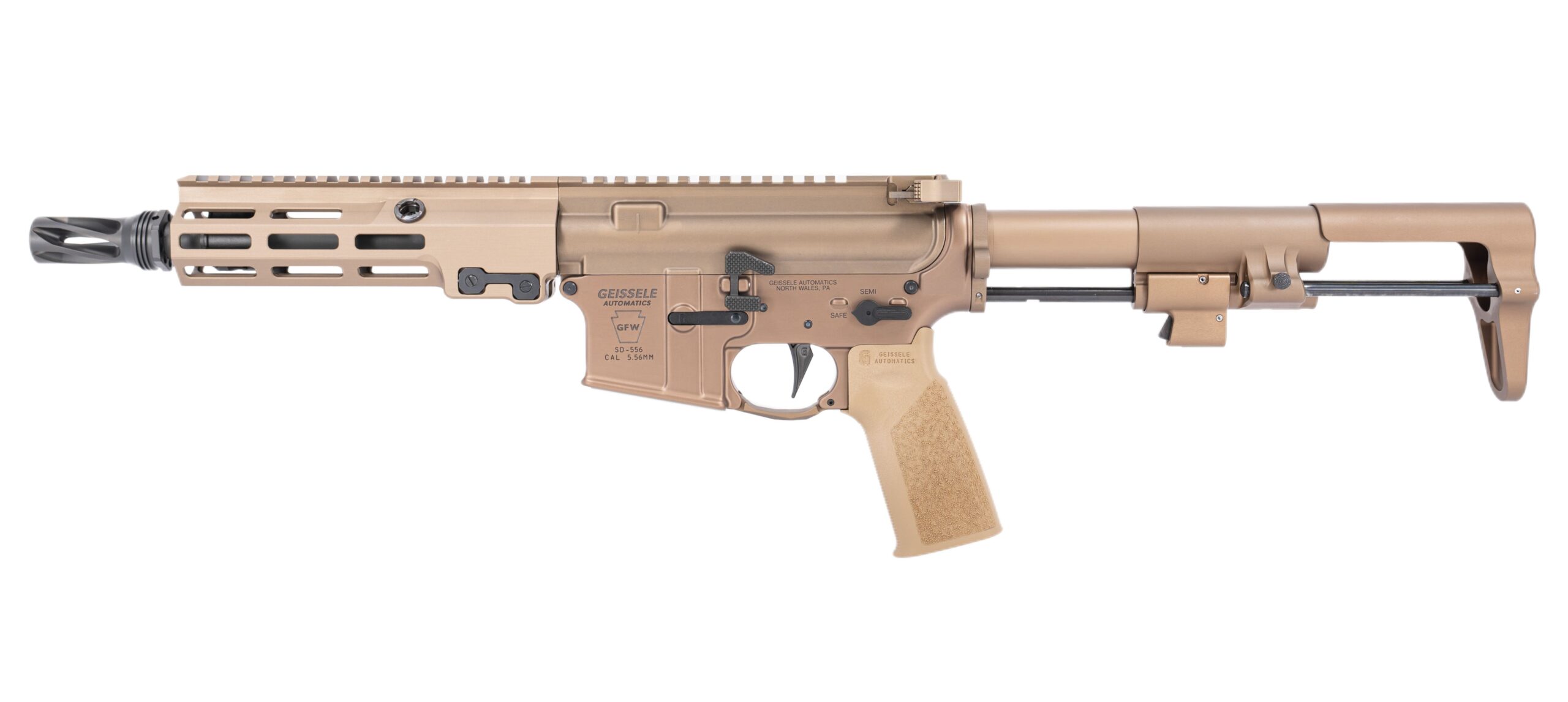 Geissele Automatics Freedom Weapon (GFW) SBR, 8", 5.56 - DDC