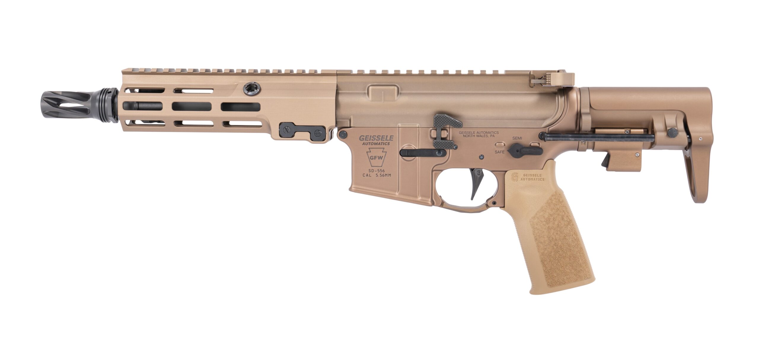 Geissele Automatics Freedom Weapon (GFW) SBR, 8", 5.56 - DDC
