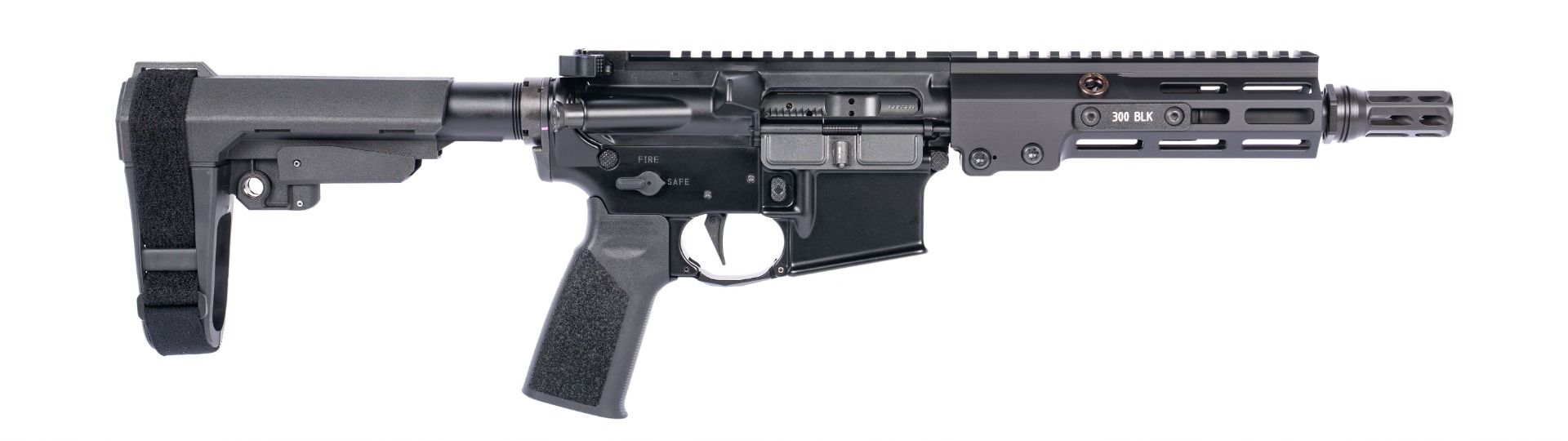 Geissele Automatics Super Duty MOD1 Pistol, 8", 300 Blackout - Black