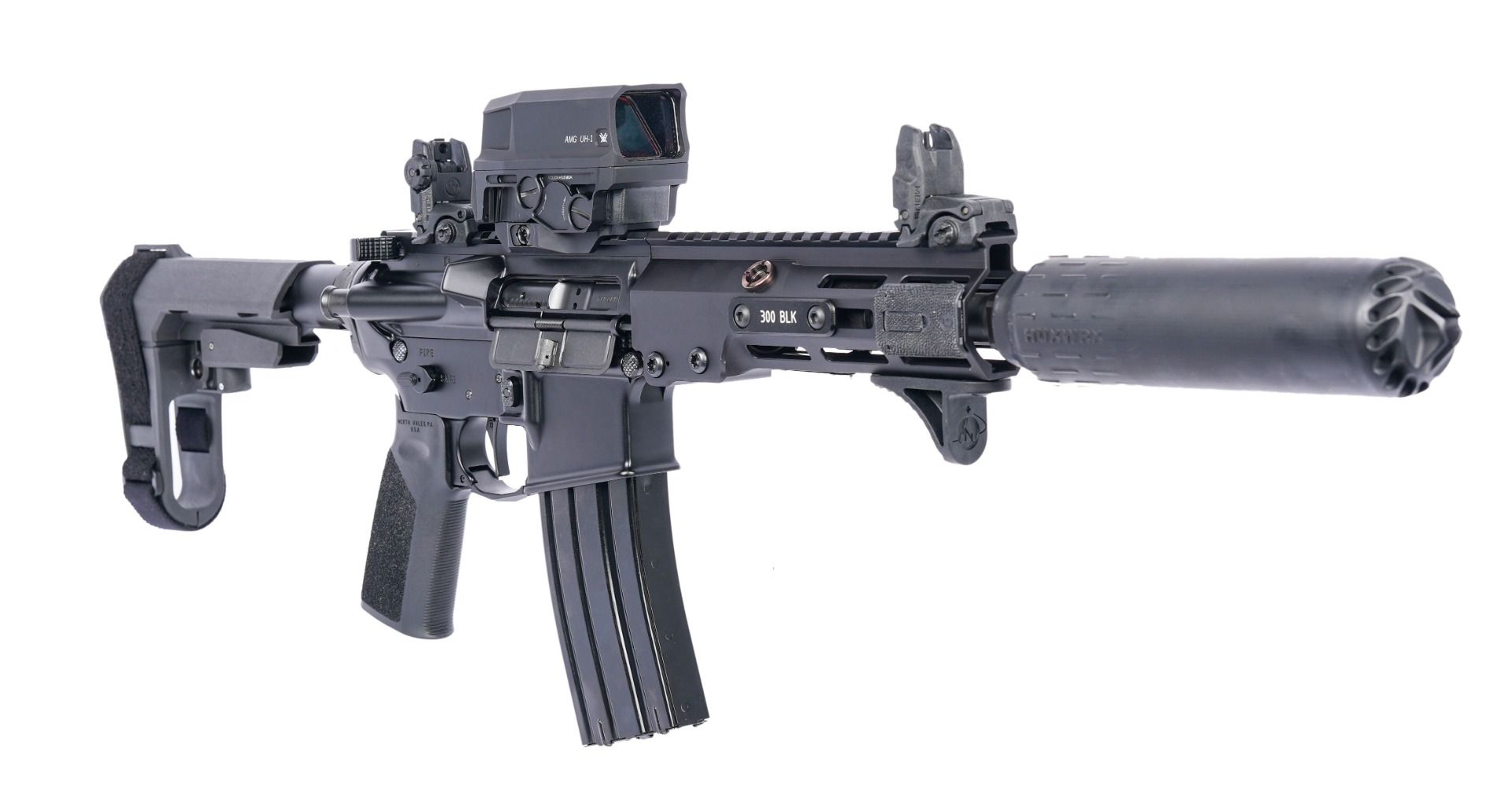 Geissele Automatics Super Duty MOD1 Pistol, 8", 300 Blackout - Black