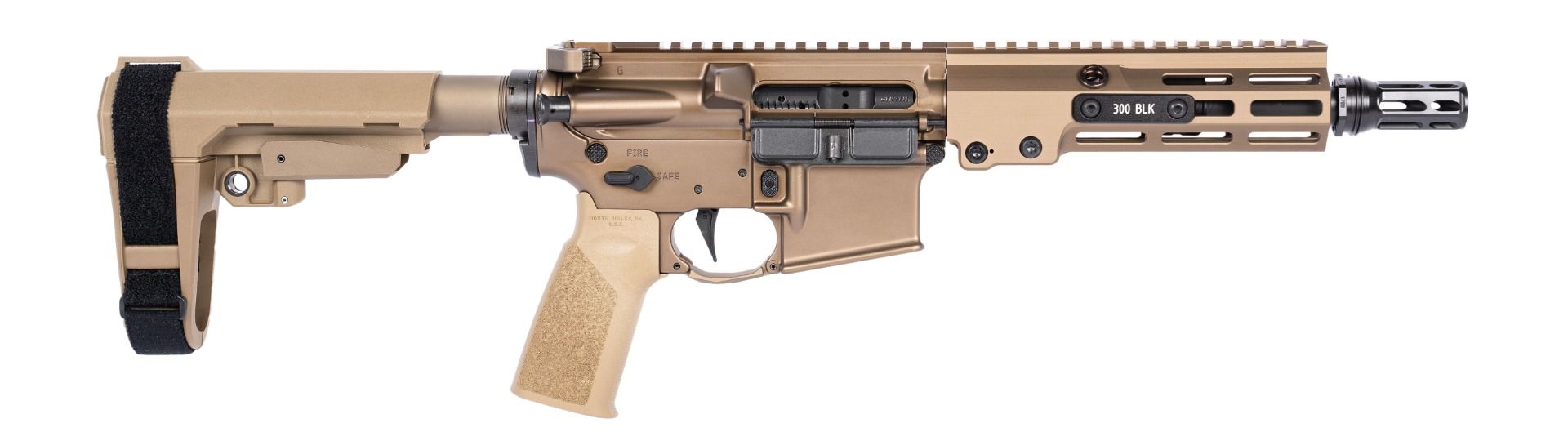 Geissele Automatics Super Duty MOD1 Pistol, 8", 300 Blackout - DDC