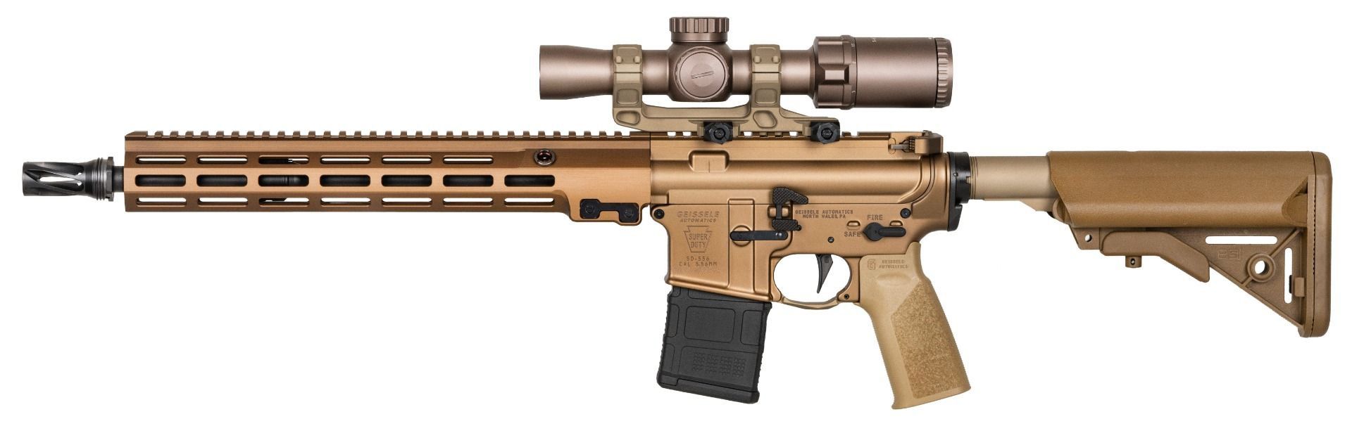 Geissele Automatics Super Duty MOD1 SBR, 14.5", 5.56 - DDC