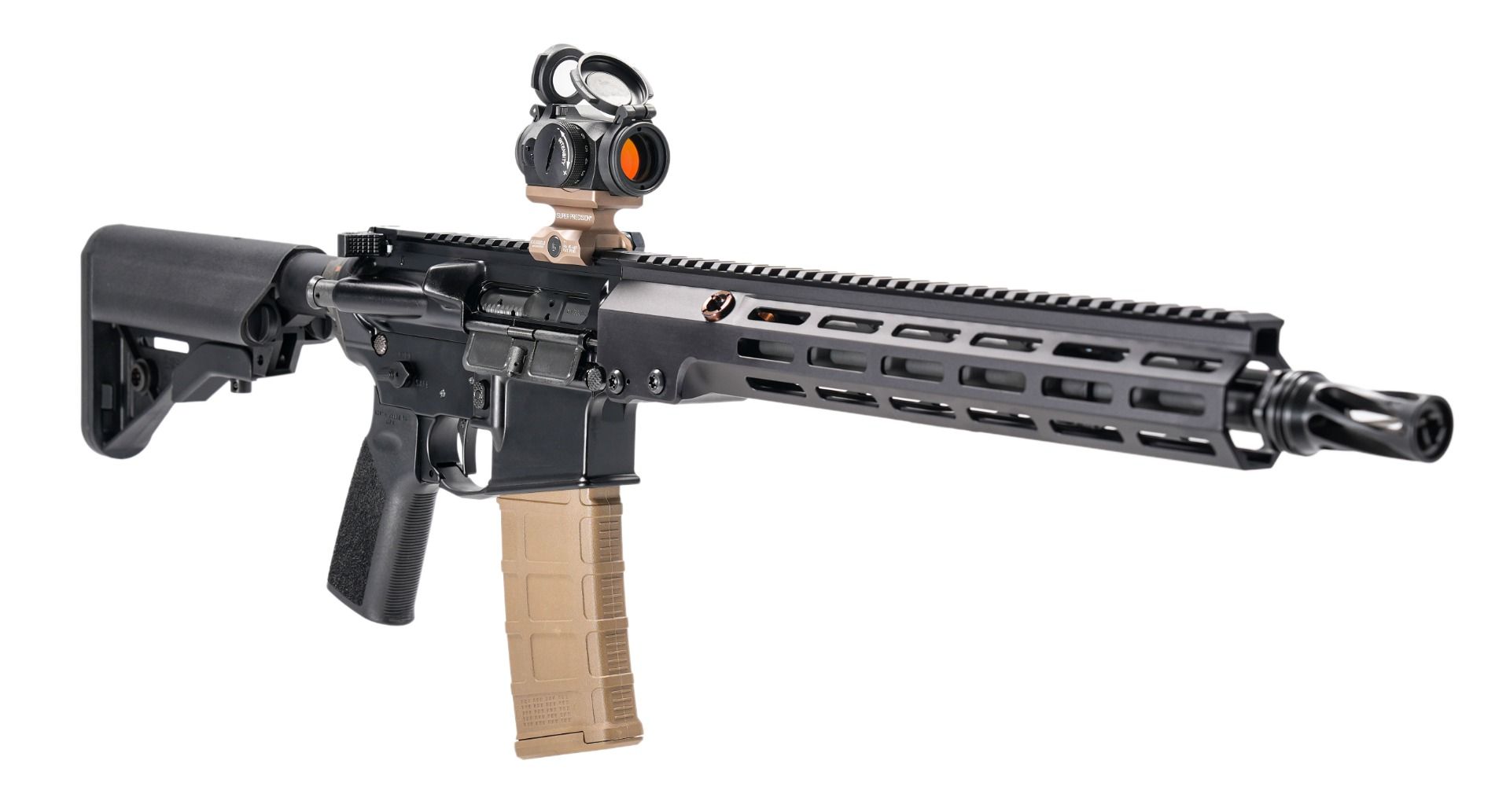 Geissele Automatics Super Duty MOD1 SBR, 13.9", 5.56 - Black