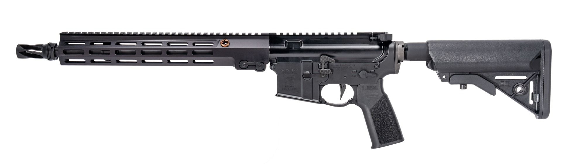 Geissele Automatics Super Duty MOD1 SBR, 13.9", 5.56 - Black