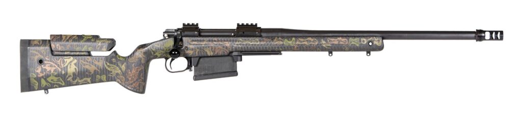 Geissele Automatics King Hunter Bolt Rifle, High Pressure, 7MM Backcountry - Geissele Camo Stock