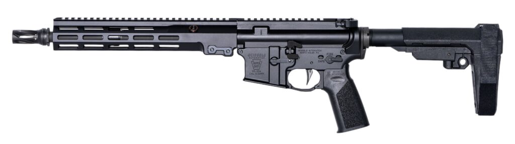 Geissele Automatics Super Duty MOD1 Pistol, 12.5", 5.56 - Black