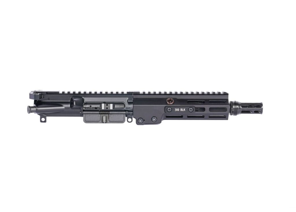 Geissele Automatics Super Duty MOD1 Complete Upper, 8", 300 Blackout - Black