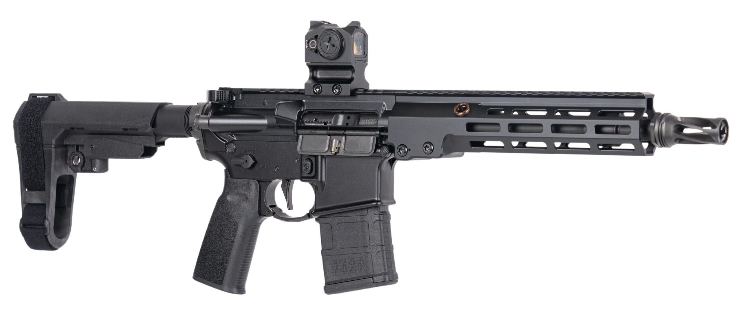 Geissele Automatics Super Duty MOD1 Pistol, 10.3", 5.56 - Black