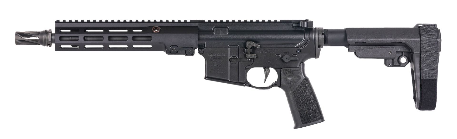 Geissele Automatics Super Duty MOD1 Pistol, 10.3", 5.56 - Black