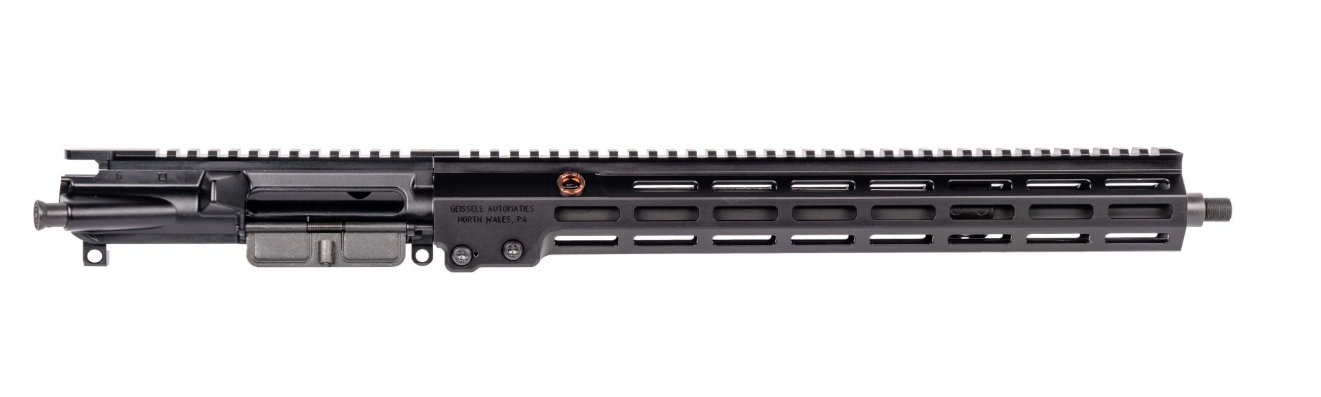 Geissele Automatics Super Duty Stripped Upper, 16" Heavy Barrel (.750 Journal), 5.56 - Black (NO Charging Handle, NO Muzzle Device, NO BCG)