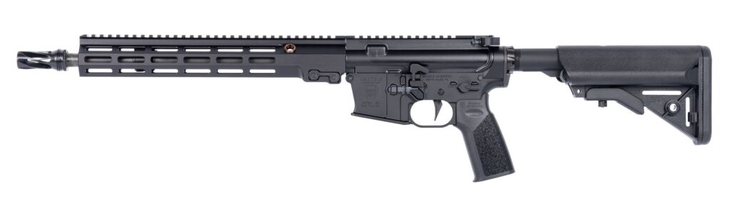 Geissele Automatics Super Duty MOD1-A Rifle, Ambidextrous 13.9", 5.56, P&W - Black
