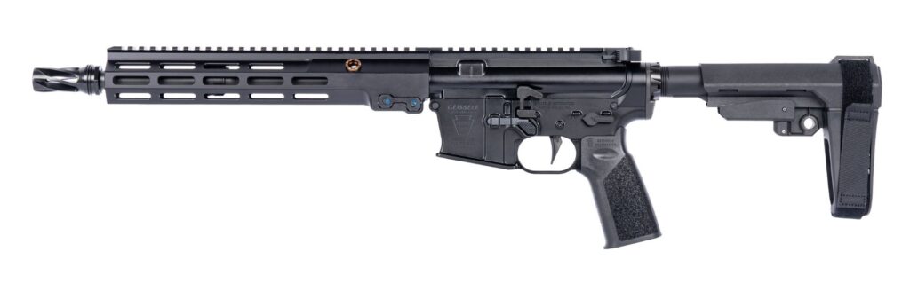 Geissele Automatics Super Duty MOD1-A Pistol, Ambidextrous 12.5", 5.56 - Black