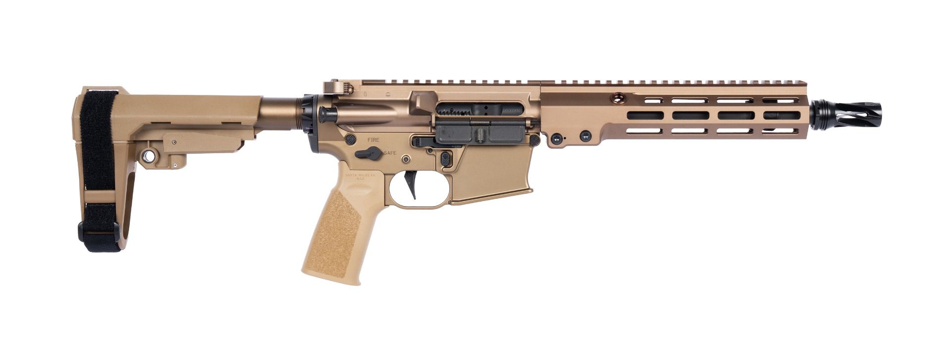 Geissele Automatics Super Duty MOD1-A Pistol, Ambidextrous 10.3", 5.56 - DDC