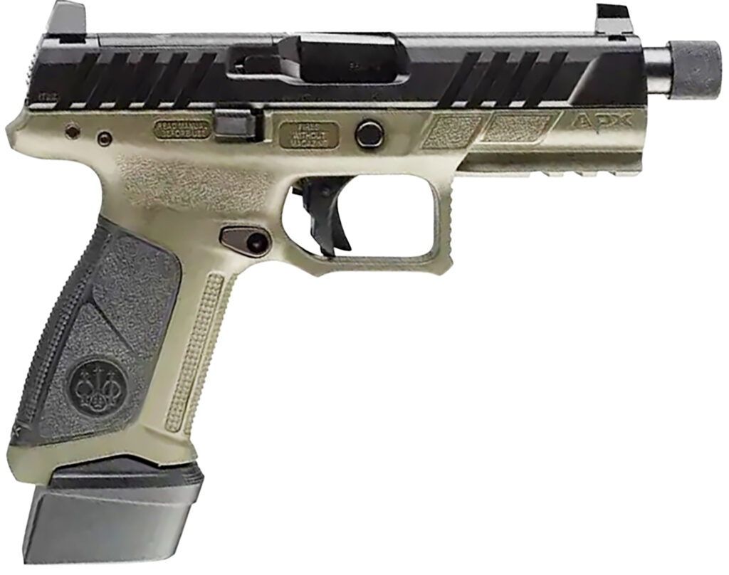BERETTA APX A1 TAC 9MM BLK/OD 21+1 TB