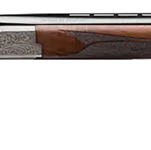 Browning 018142305 Citori White Lightning 12 Gauge with 26" Polished Blued Barrel, 3" Chamber, 2rd Capacity, Silver Nitride Metal Finish & Gloss Oil Black Walnut Stock Right Hand (Full Size)