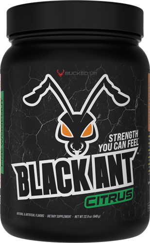 BUCKED UP BLACK ANT PREWORKOUT - CITRUS 20 SERVINGS