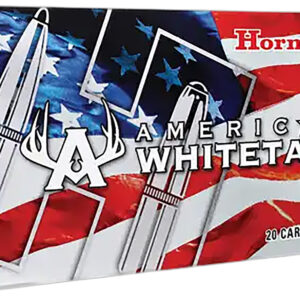 Hornady 82044 American Whitetail 300WinMag 180gr InterLock Spire Point 20 Per Box/10 Case