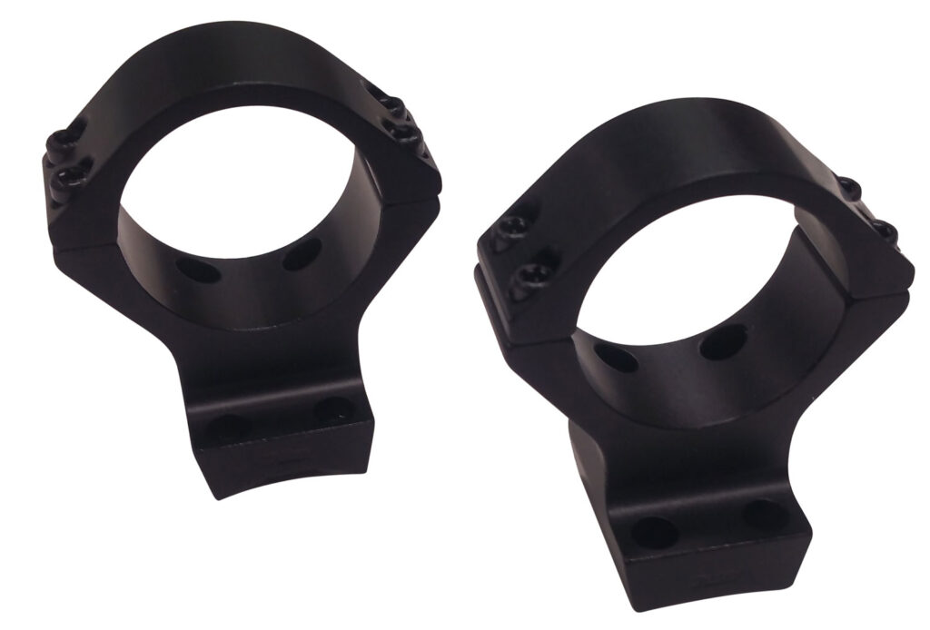 Talley 940735 Scope Mount/Ring Combo Black Anodized 1" Tube Fits X-Bolt Medium Rings