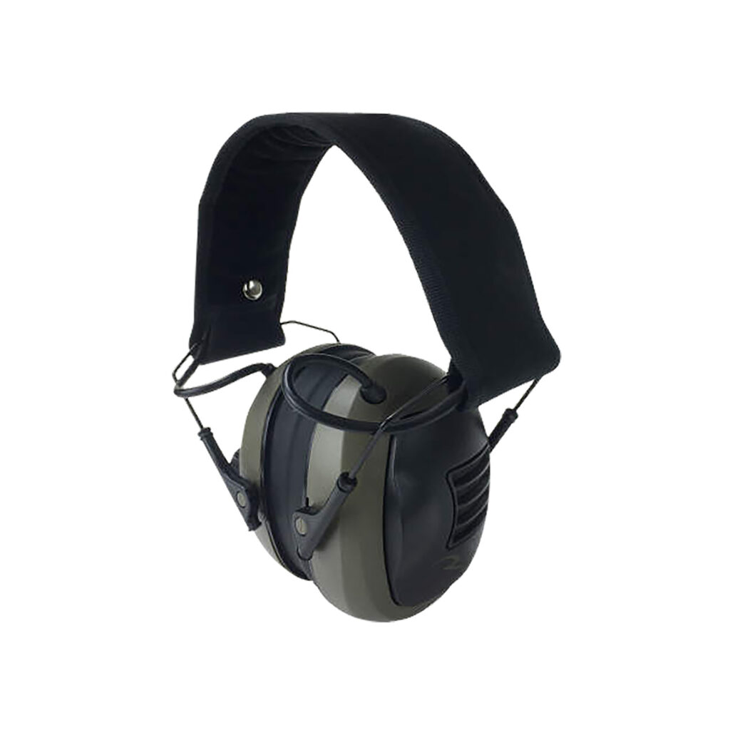Radians CSE10BX Tactical Diffusor Electronic Muff Polymer 23 dB Over the Head Tan/Black Adult 1 Pair