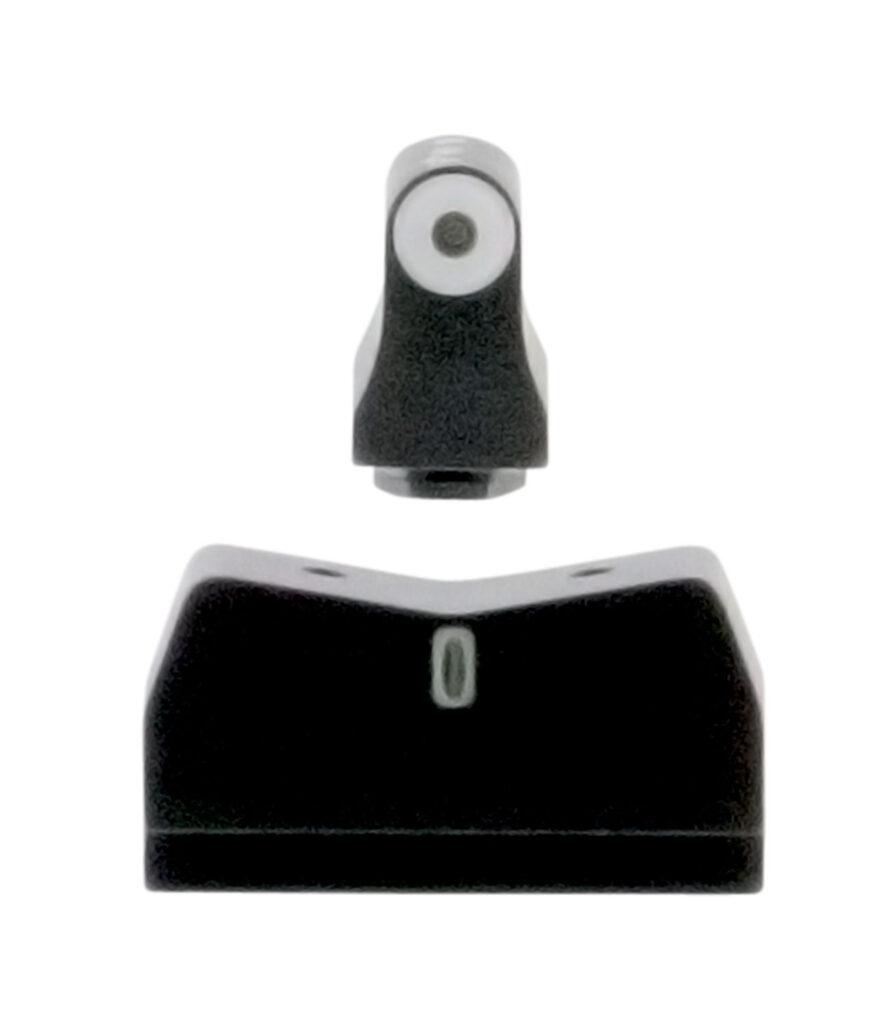 XS Sights GL0004S5 DXT Big Dot Night Sights fits Glock Black | Green Tritium White Outline Front Sight Green Tritium White Outline Bar Rear Sight