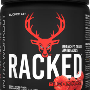 BUCKED UP POST-WORKOUT RACKED - BCAA BLOOD RAZ 30 SERVINGS
