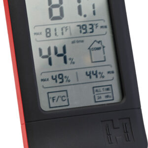 Hornady 95909 Digital Hygrometer Red AAA