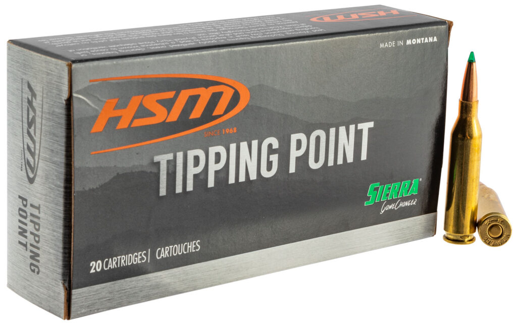 HSM 27016N Tipping Point 270 Win 140 gr Sierra GameChanger 20 Per Box/ 20 Case