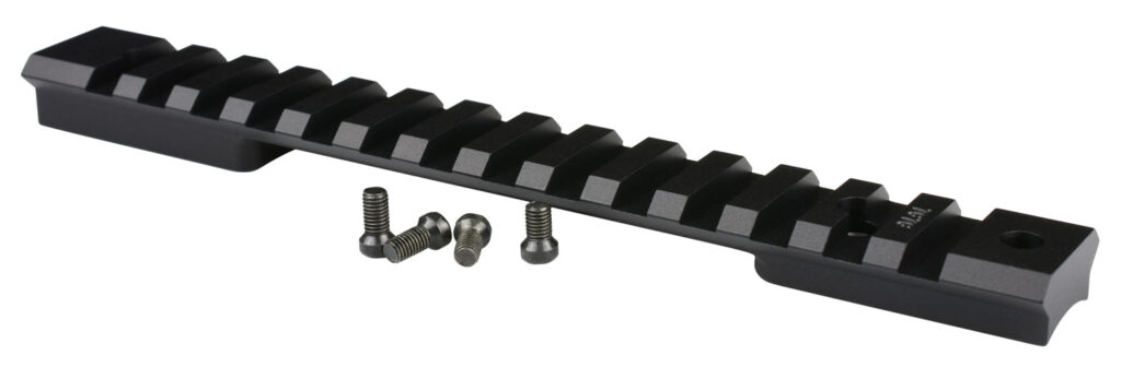 Warne 767220MOA Mountain Tech Tactical Rail Black Anodized Aluminum HS Precision/Bergara Premier/Remington 700 Long Action, 20 MOA