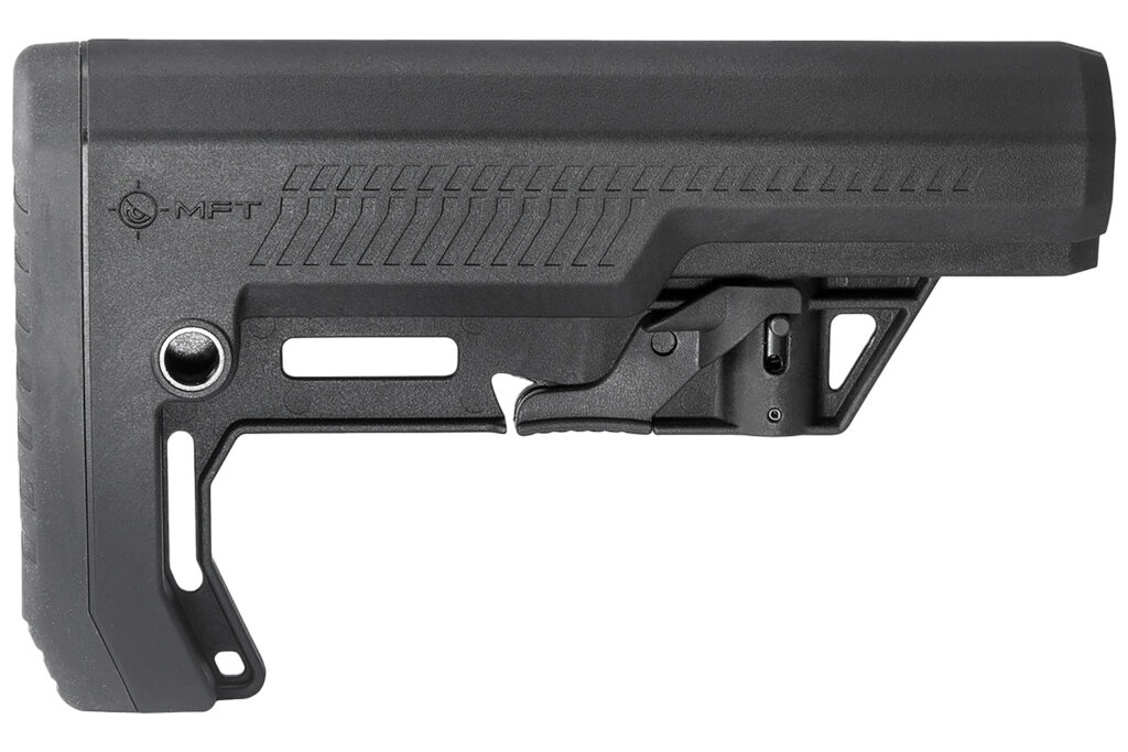 Mission First Tactical BMSMILEXD Battlelink Extreme Duty Minimalist Stock Collapsible Black Synthetic for AR-15, M16, M4 with Mil-Spec Tube (Tube Not Included)