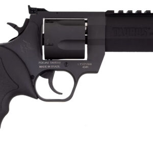 Taurus 2-440051RH Raging Hunter  44 Rem Mag Caliber with 5.12" Picatinny Rail/Ported Barrel, 6rd Capacity Matte Black Oxide Finish Cylinder, Matte Black Oxide Finish Steel Frame & Black Rubber Grip