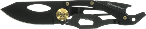 S&W KNIFE SMALL MULTI-TOOL - FOLDER 2" BLADE W/POCKET CLIP