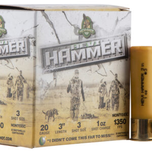 HEVI-Shot HS29003 HEVI-Hammer 20Gauge 3" 1oz 3Shot 25 Per Box/10 Case