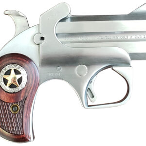 Bond Arms BARD Rustic Defender Original Sports South Exclusive 45 Colt/410 Gauge 2rd Shot 3" Rosewood w/Integrated Star Grips Right Hand