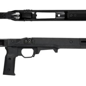 Magpul MAG997-BLK Pro 700 Stock Fixed w/Aluminum Bedding Black Synthetic for Remington 700 SA