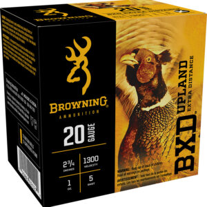 Browning Ammo B193512025 BXD Upland 20Gauge 2.75" 1oz 5Shot 25 Per Box/10 Case