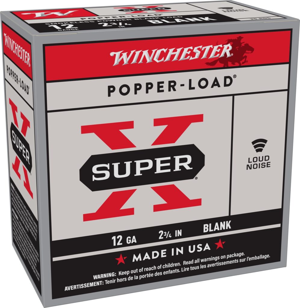 Winchester Ammo XP12 Super X Blank 12Gauge 2.75" 25 Per Box/10 Case
