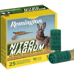 Remington Ammunition 26678 Nitro Magnum 12Gauge 2.75" 1 1/2oz 4Shot 25 Per Box/10 Case