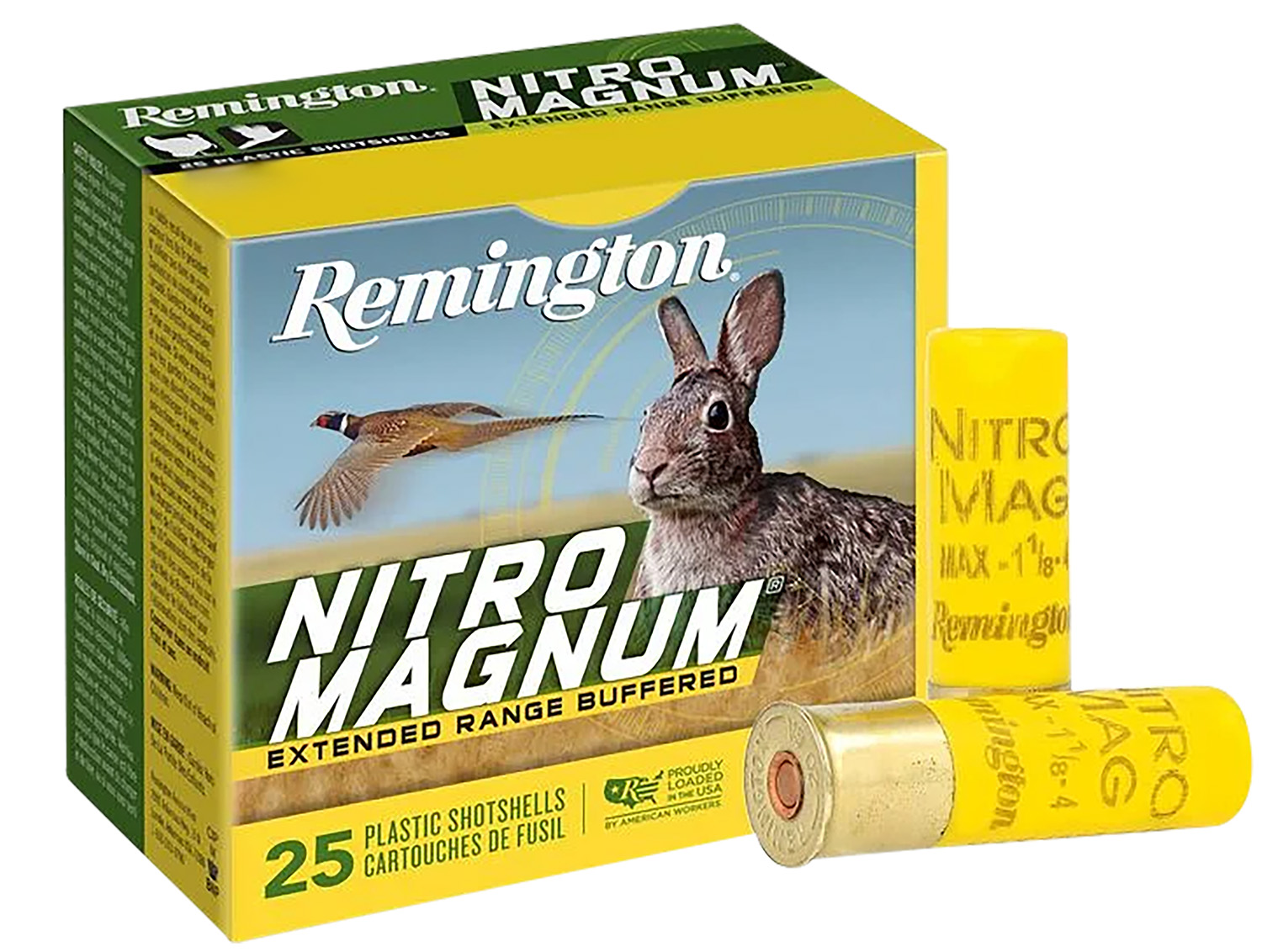 Remington Ammunition 20674 Nitro Magnum 20Gauge 3" 1 1/4oz 6Shot 25 Per Box/10 Case