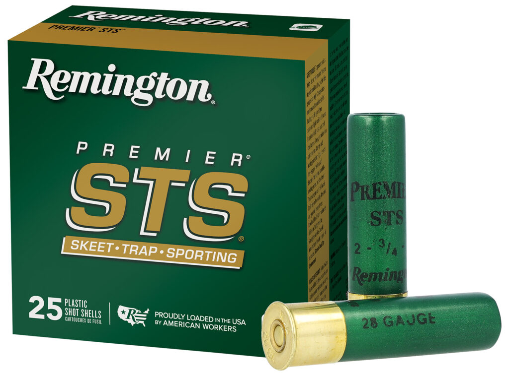 Remington Ammunition 28053 Premier STS  28 Gauge 2.75" 3/4 oz 9 Shot 25 Per Box/ 10 Cs