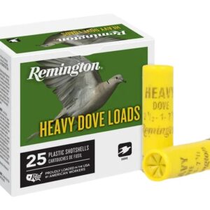 Remington Ammunition 28779 Heavy Dove Loads  20Gauge 2.75" 1oz 8Shot 25 Per Box/10 Case