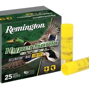 Remington Ammunition 26823 HyperSonic Steel 20Gauge 3" 7/8oz 2Shot 25 Per Box/10 Case