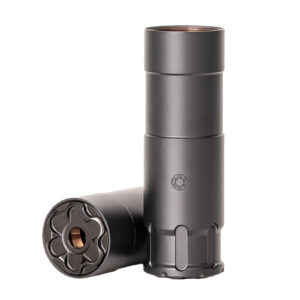 RUGGED SUPPRESSOR OCU22 Oculus22  22 LR 1.06" Black Cerakote 17-4 Stainless Steel 1/2"-28 tpi